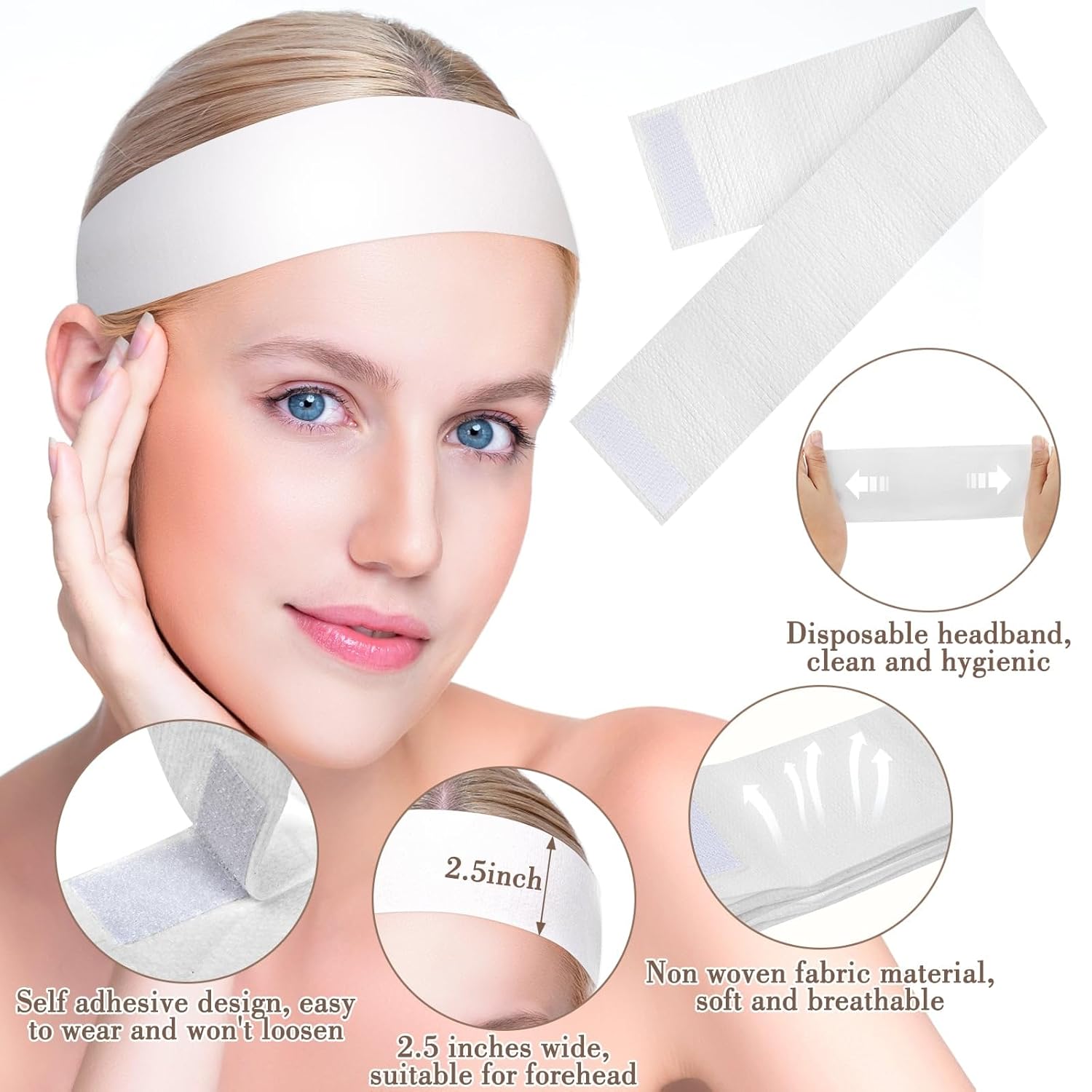 50/100/200PCS Ikat Kepala Waja - Beauty Makeup Women ulasan dan harga