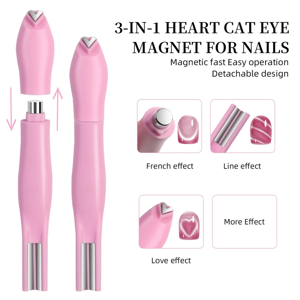 Stik Magnet 3-in-1 Bentuk Hati - Contour Palette Stick ulasan dan harga