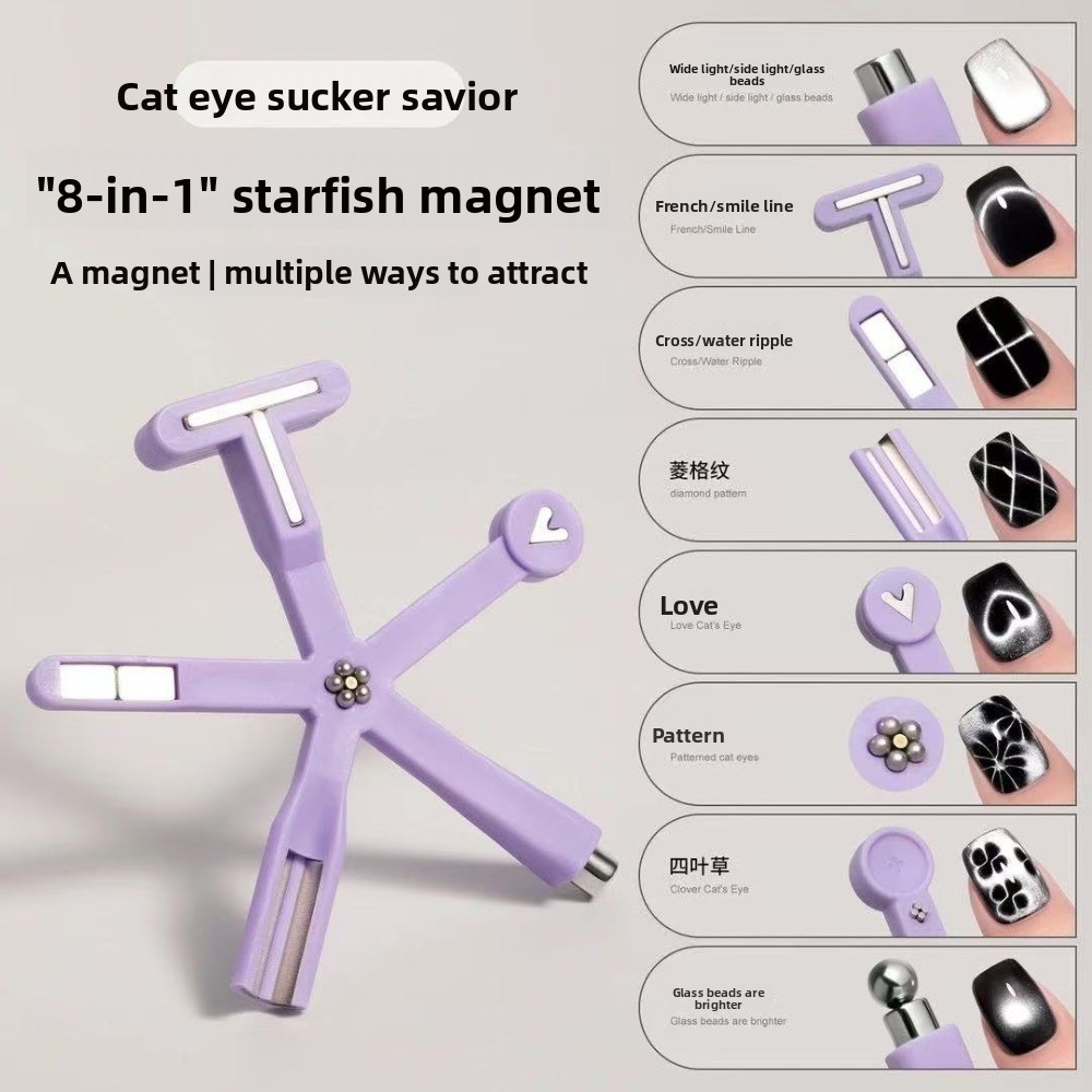 8 Dalam 1 Set Magnet Kuku Moti - Contour Palette Stick ulasan dan harga